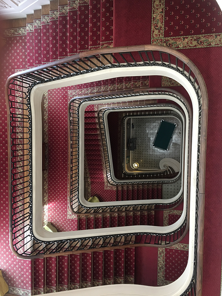 Stairwell, Hôtel-Club Cosmos Contrexéville
